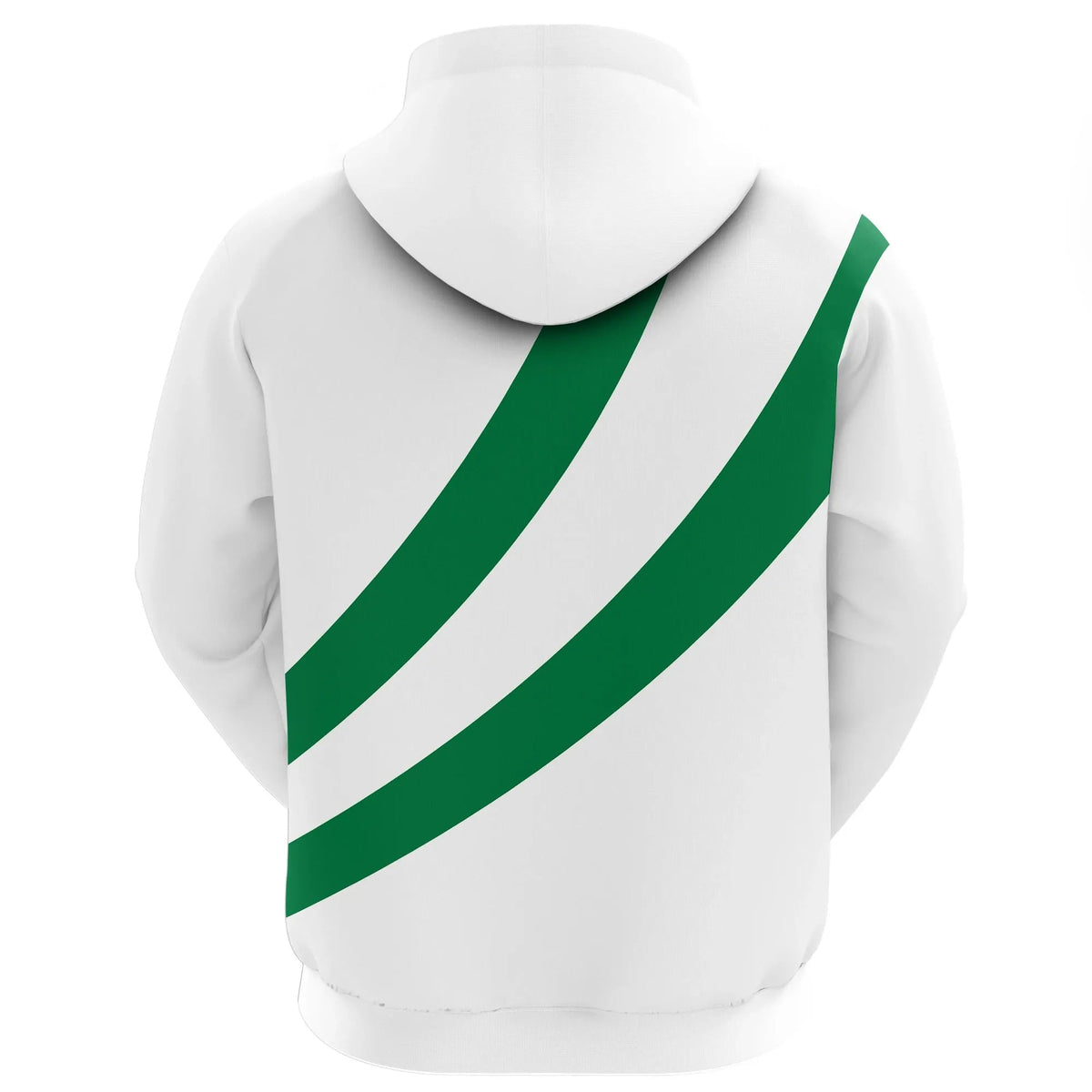 Nigeria Special Flag Zip Hoodie RLT8 - Wonder Print Shop