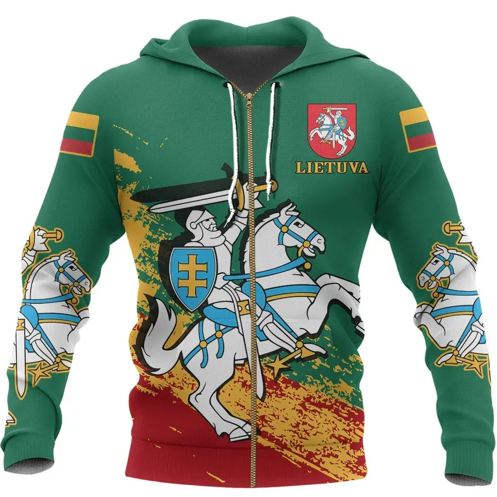 lietuva-lithuania-special-zipper-hoodie