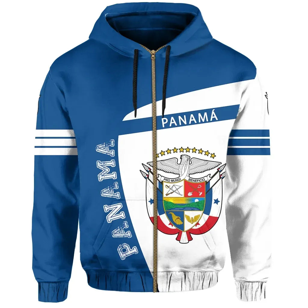 Panama Hoodie Zip Sport Premium Style RLT13 - Wonder Print Shop