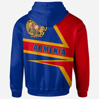 Armenia Zip up Hoodie Armenia Pride RLT8 - Wonder Print Shop