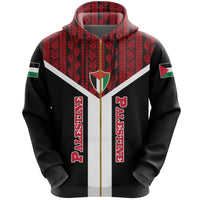 Palestine Hoodie Rising Zip RLT13 - Wonder Print Shop
