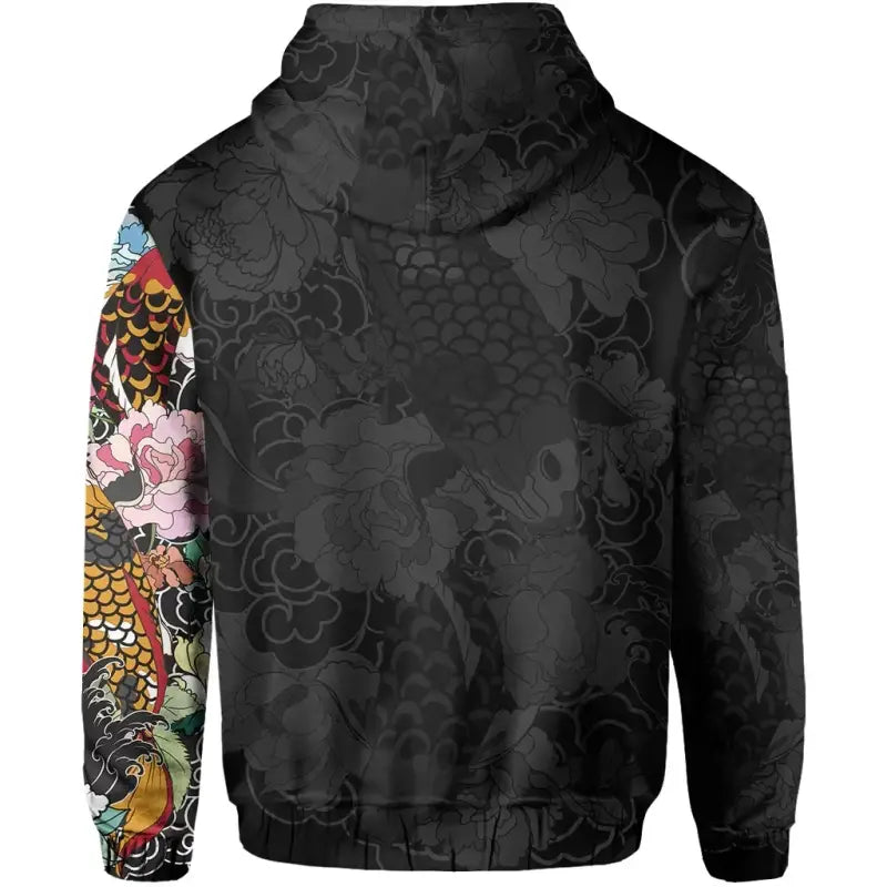 Best Koi Fish Tattoo Special Zip Hoodie RLT8 - Wonder Print Shop