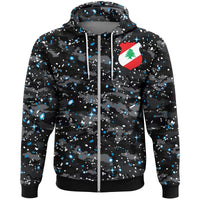 Lebanon Hoodie Space Camo (Zip) RLT6 - Wonder Print Shop