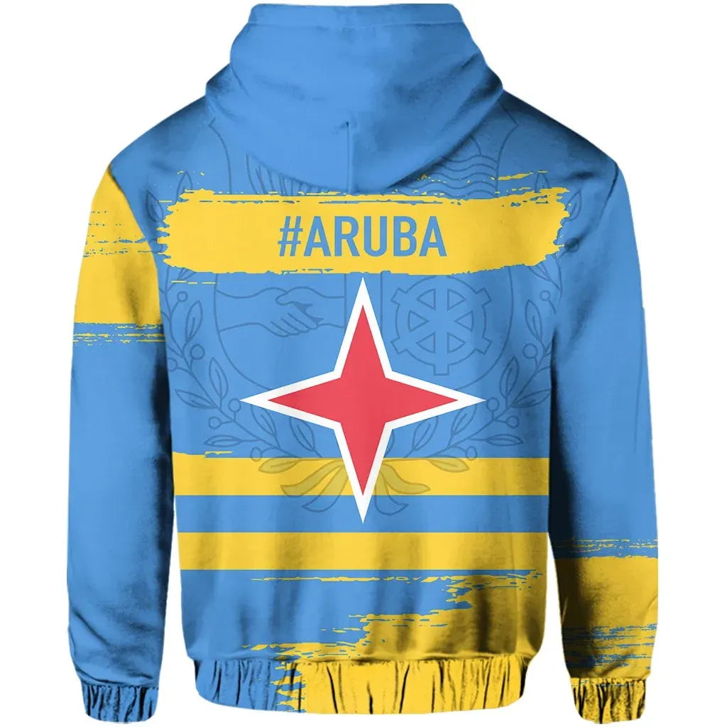 Aruba Hoodie Sport Style RLT7 - Wonder Print Shop