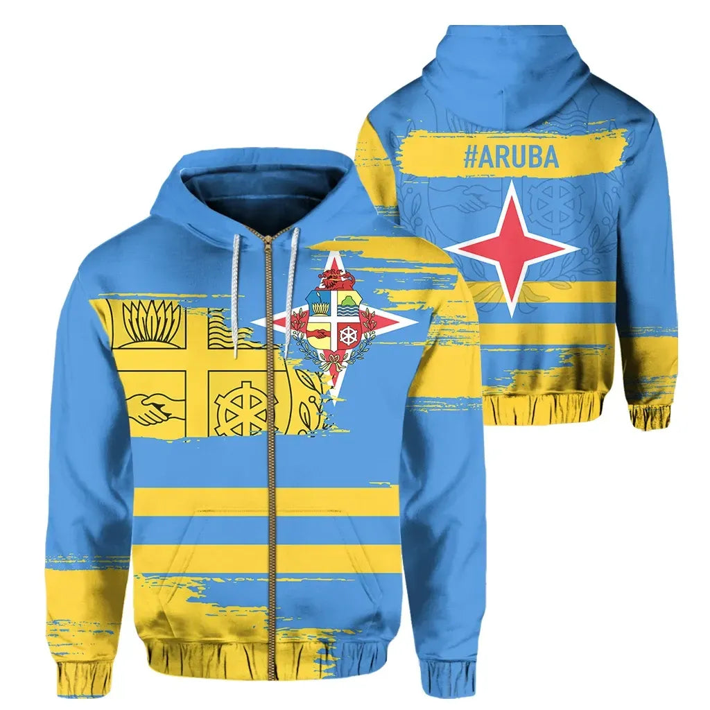 Aruba Hoodie Sport Style RLT7 - Wonder Print Shop