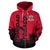 Trinidad and Tobago All Over Zip Up Hoodie Smudge Style RLT6 - Wonder Print Shop