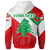 Lebanon Personalised Zip Up Hoodie Lebanon Flag Polygon Style24 RLT6 - Wonder Print Shop