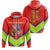 Czech Republic Coat Ofrms Zip Hoodie Lucian Style RLT13 - Wonder Print Shop
