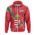 Hungary Christmas Coat Of Arms Zip Up Hoodie X Style RLT8 - Wonder Print Shop