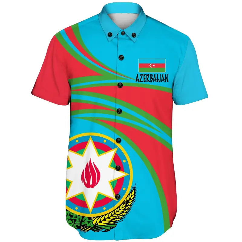 azerbaijan-blue-n-flag-short-sleeve-shirt