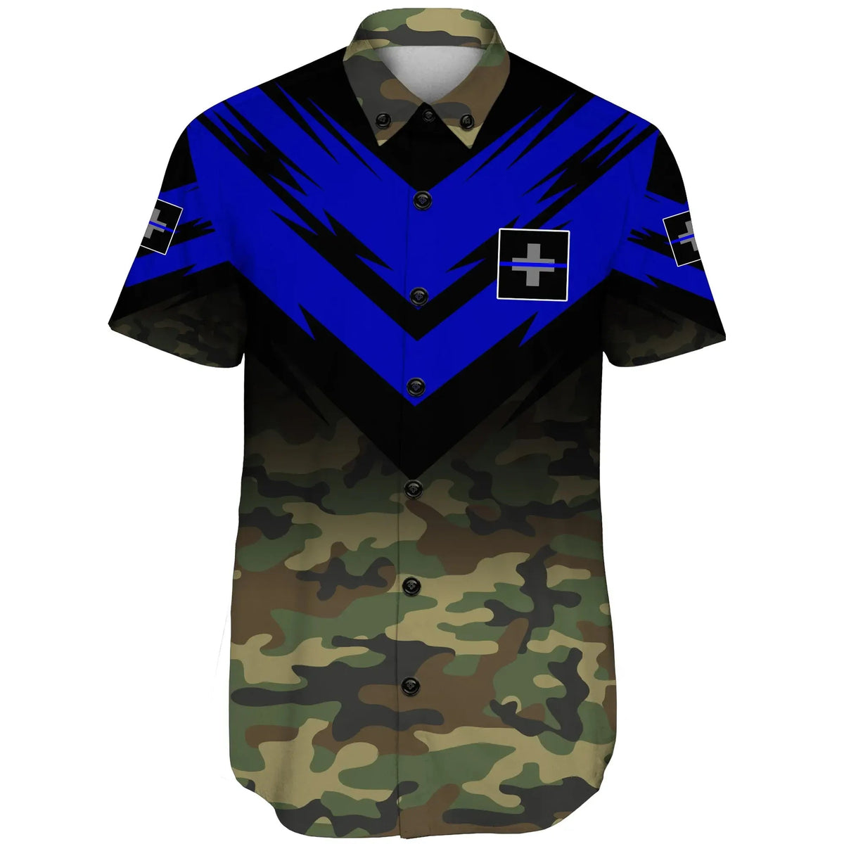 switzerland-flag-shorts-sleeve-shirt-based-version-of-the-thin-blue-line-symbol