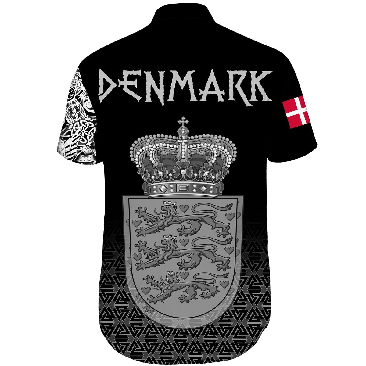 viking-shorts-sleeve-shirt-denmark-coat-of-arms