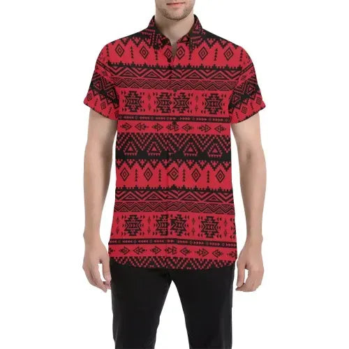 mexico-shorts-sleeve-shirt-aztec-pattern-08