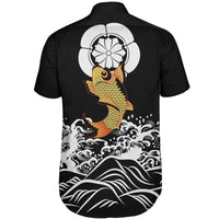 the-golden-koi-fish-shorts-sleeve-shirt