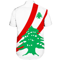 lebanon-special-flag-shorts-sleeve-shirt