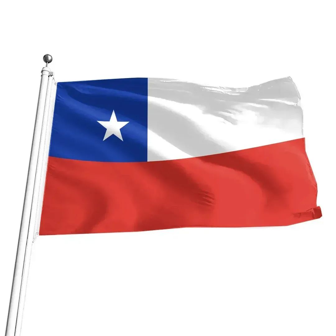 Chile Flag RLT7 - Wonder Print Shop