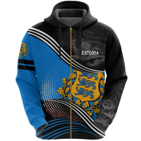 Estonia Hoodie Fall In The Wave RLT12 - Wonder Print Shop
