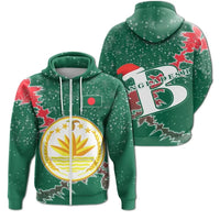Bangladesh Christmas Coat Of Arms Zip Up Hoodie X Style RLT6 - Wonder Print Shop