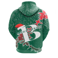 Bangladesh Christmas Coat Of Arms Zip Up Hoodie X Style RLT6 - Wonder Print Shop