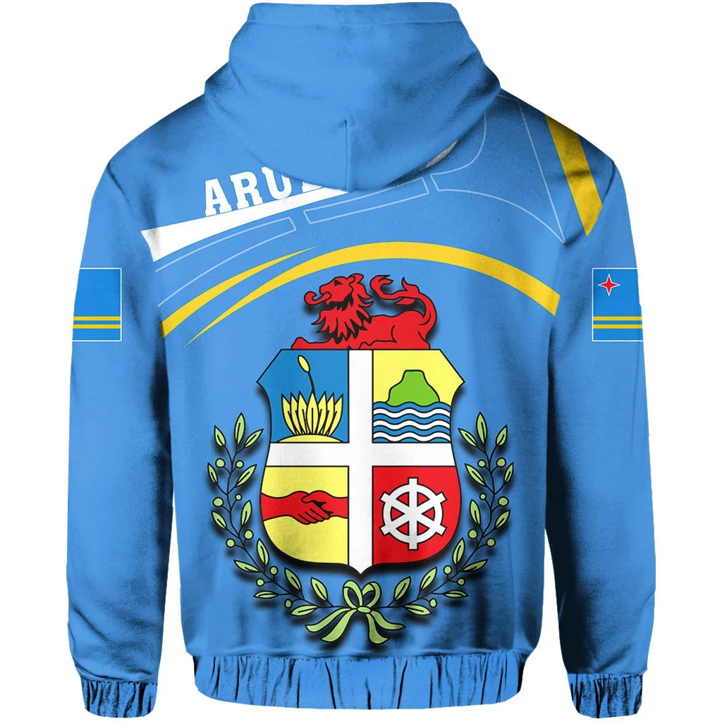 Aruba Hoodie RLT7 - Wonder Print Shop
