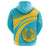 Kazakhstan Coat Of Arms Zip Hoodie Cricket Style RLT8 - Wonder Print Shop