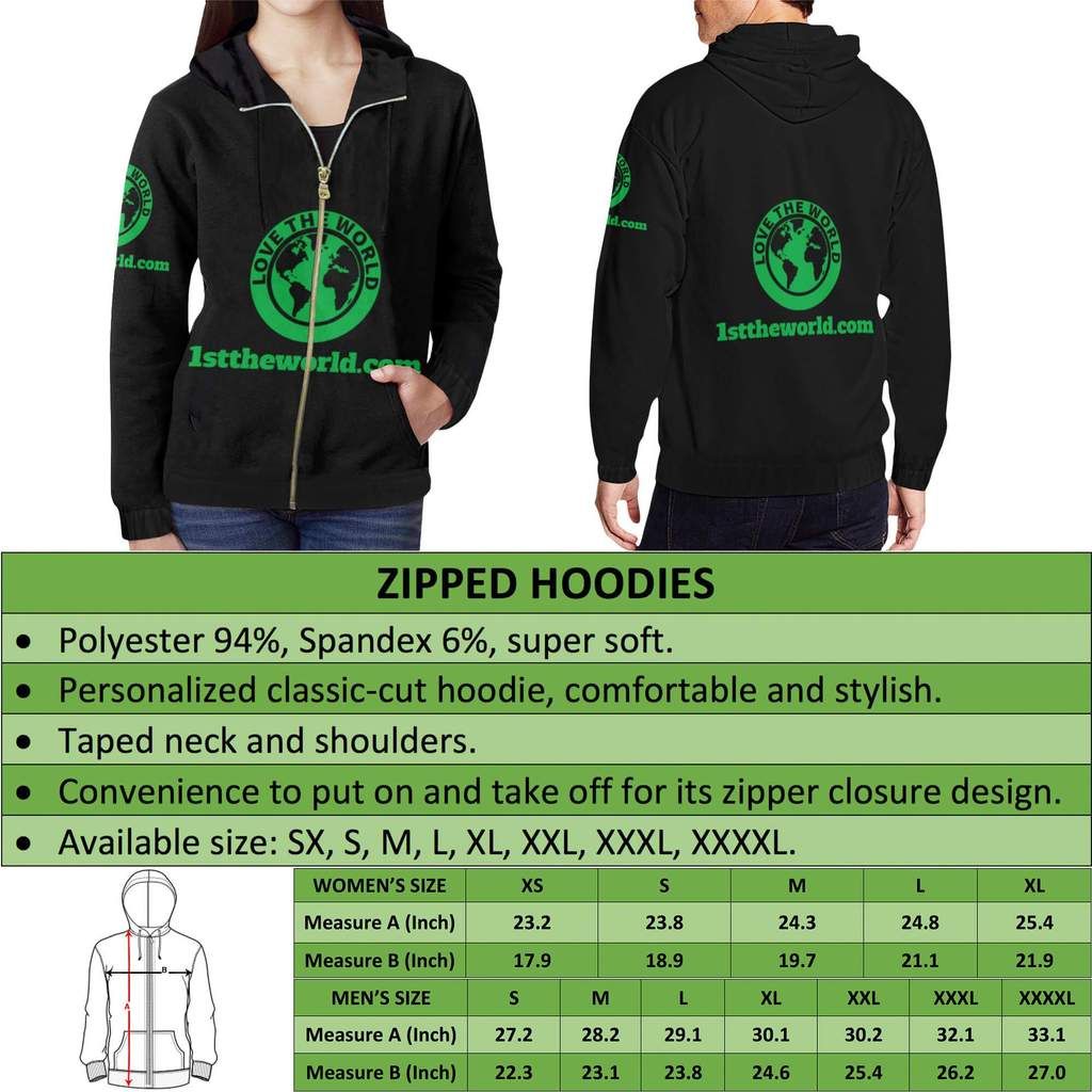 Lebanon Zip Hoodie Lebanese Lion Tattoo RLT6 - Wonder Print Shop