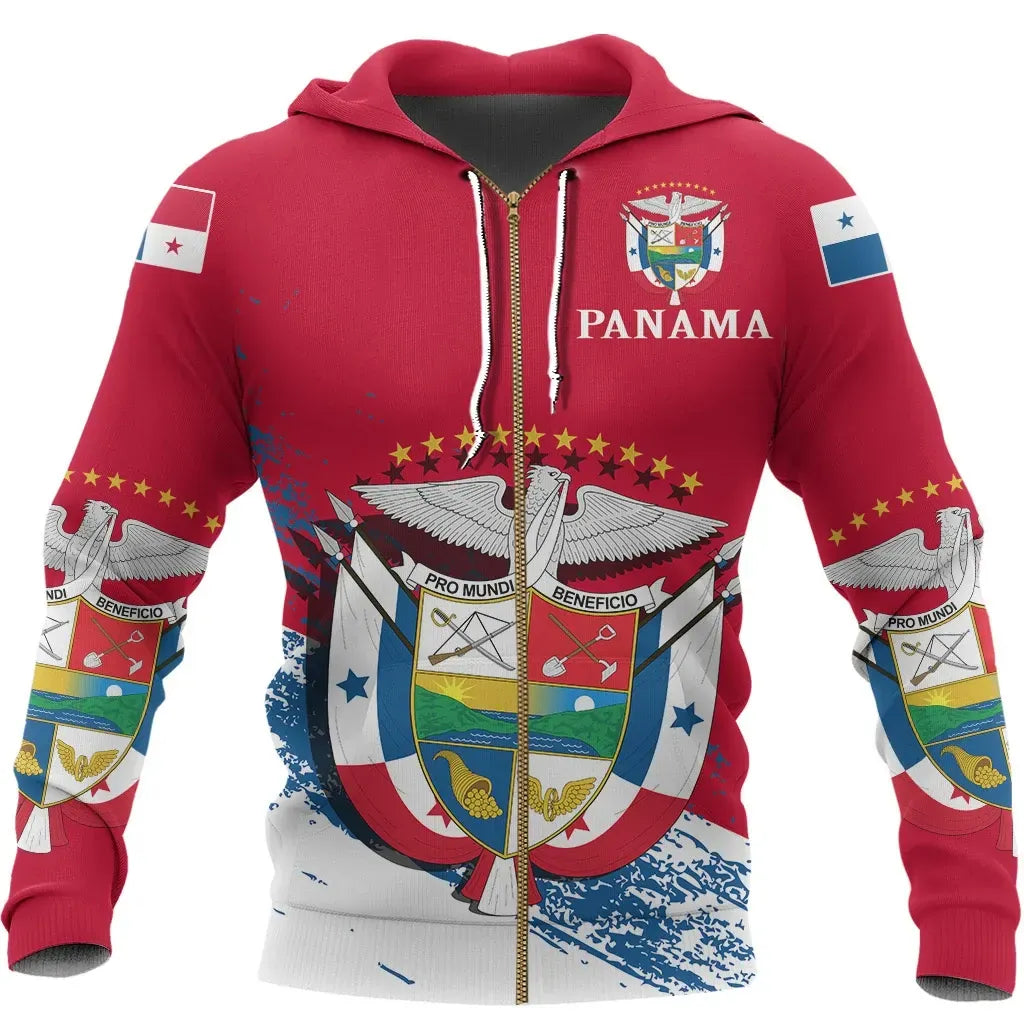 Panama Special Zipper Hoodie RLT13 - Wonder Print Shop