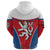 Czech Republic Zip Hoodie Circle Stripes Flag Version Lion RLT13 - Wonder Print Shop