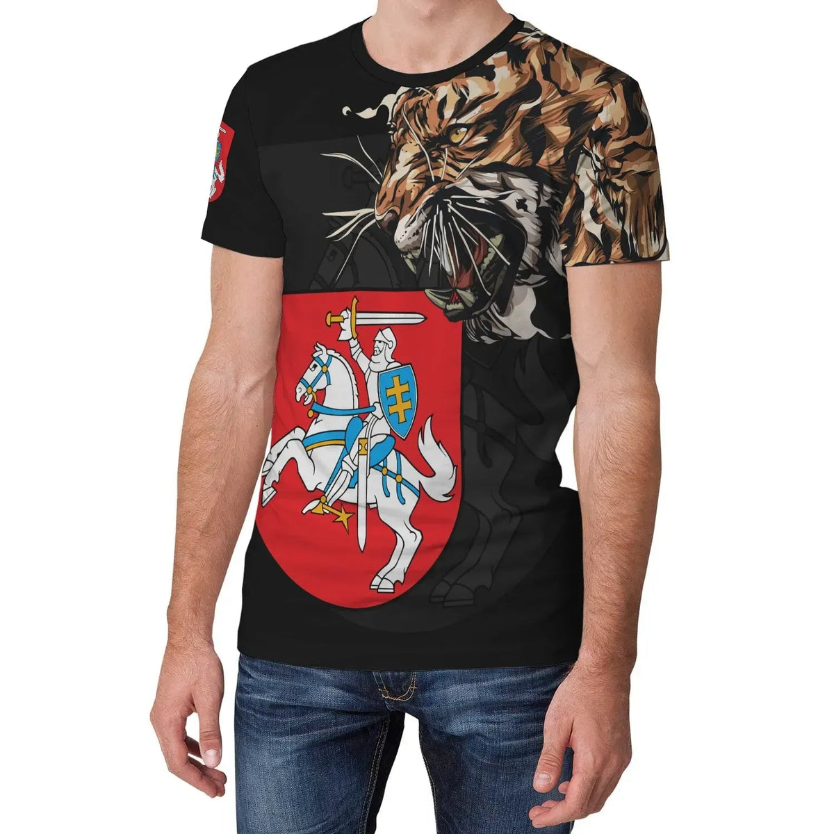 Lithuania T Shirt Tiger Special Version RLT6 - Wonder Print Shop