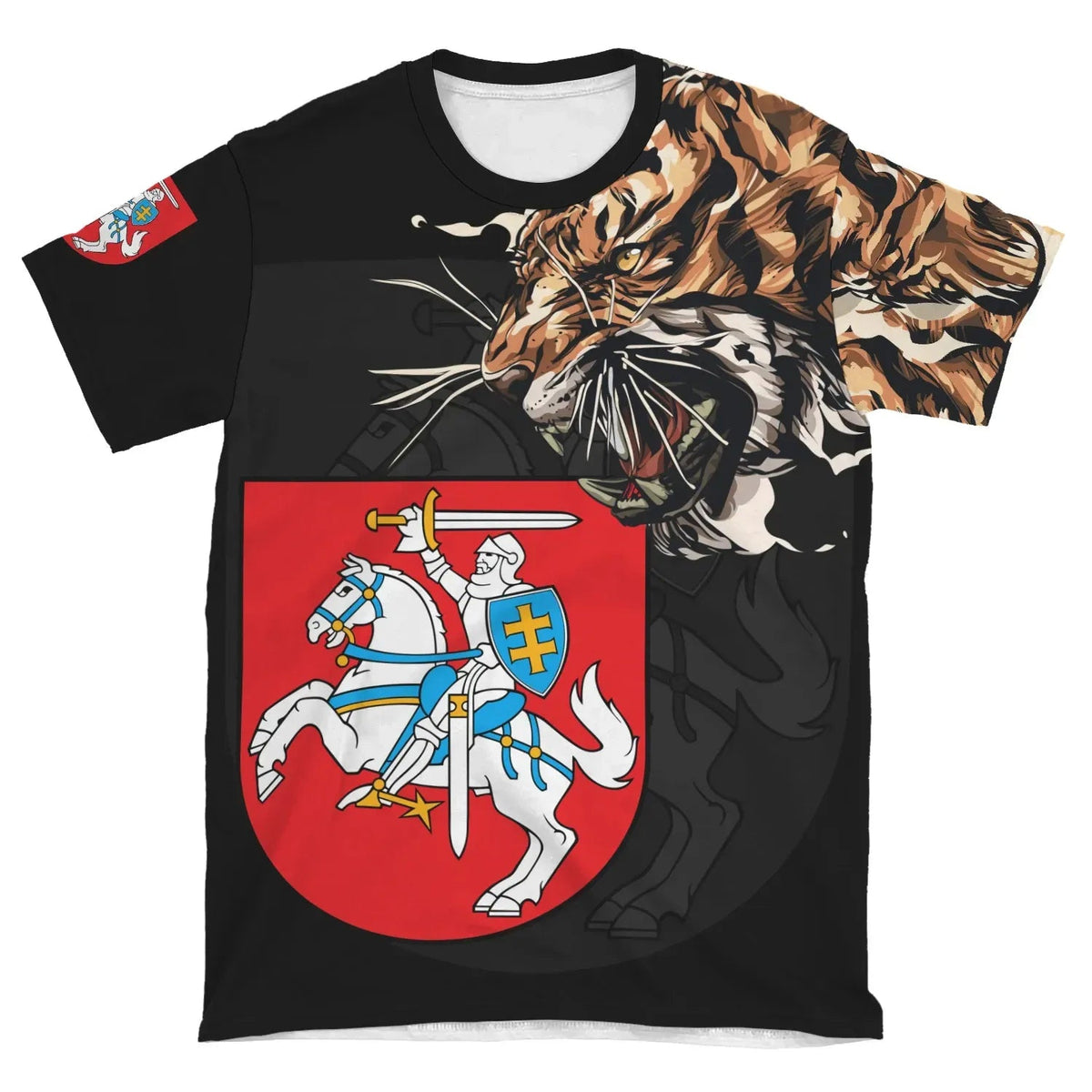 Lithuania T Shirt Tiger Special Version RLT6 - Wonder Print Shop