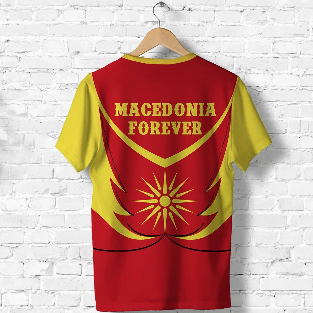 Macedonia Forever T Shirt Sun RLT7 - Wonder Print Shop