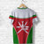 Oman Emblem T Shirt Circle Stripes Flag Version RLT13 - Wonder Print Shop