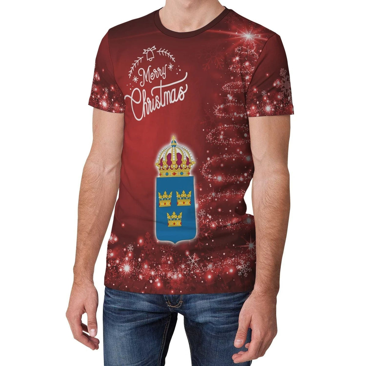 Sweden Christmas T Shirt RLT7 - Wonder Print Shop