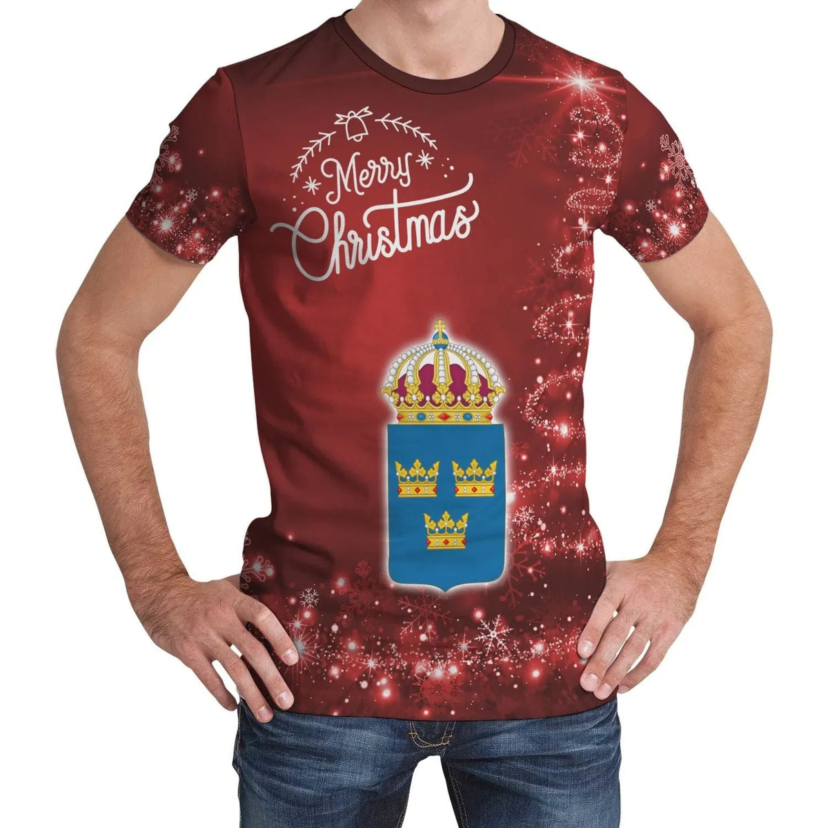 Sweden Christmas T Shirt RLT7 - Wonder Print Shop