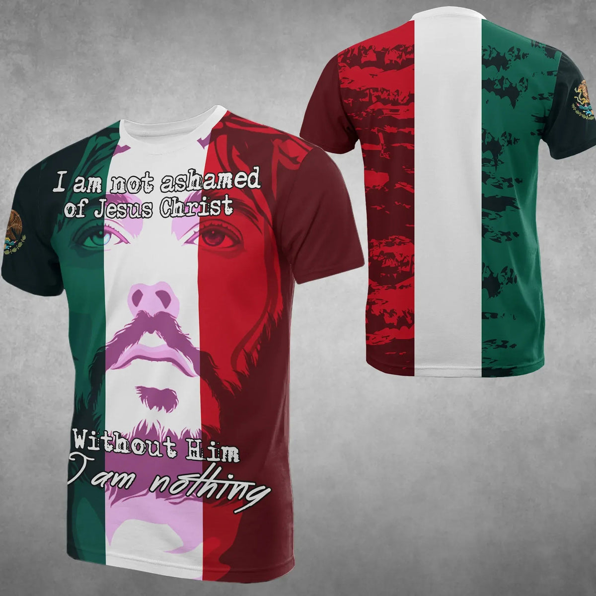 Mexico T Shirt Jesus Christ s RLT13 - Wonder Print Shop