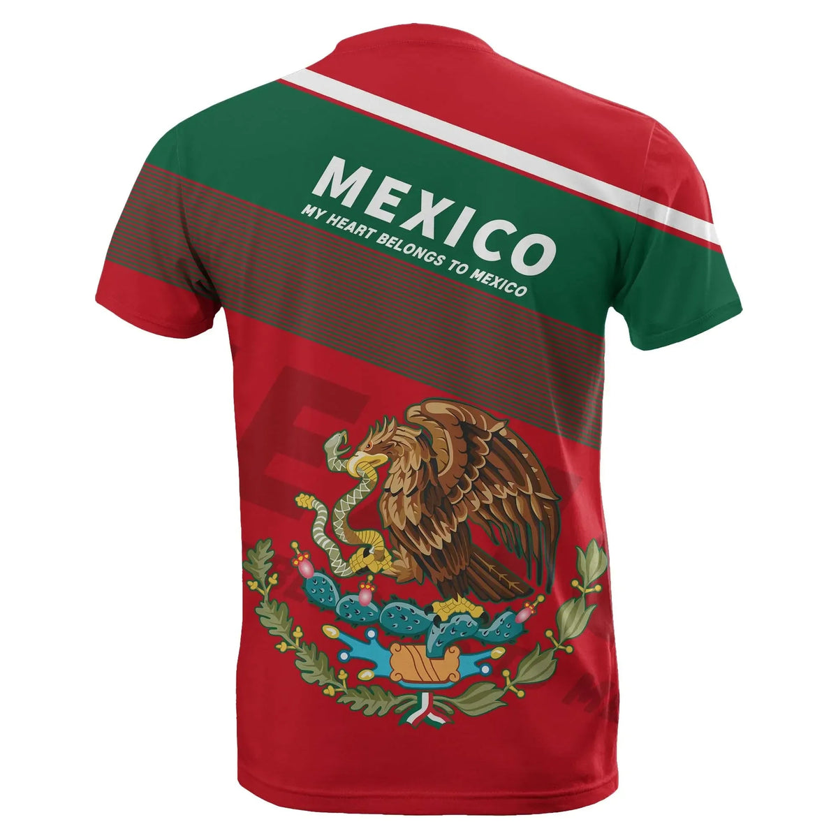 Mexico T Shirt Flag Motto Limited Style RLT13 - Wonder Print Shop