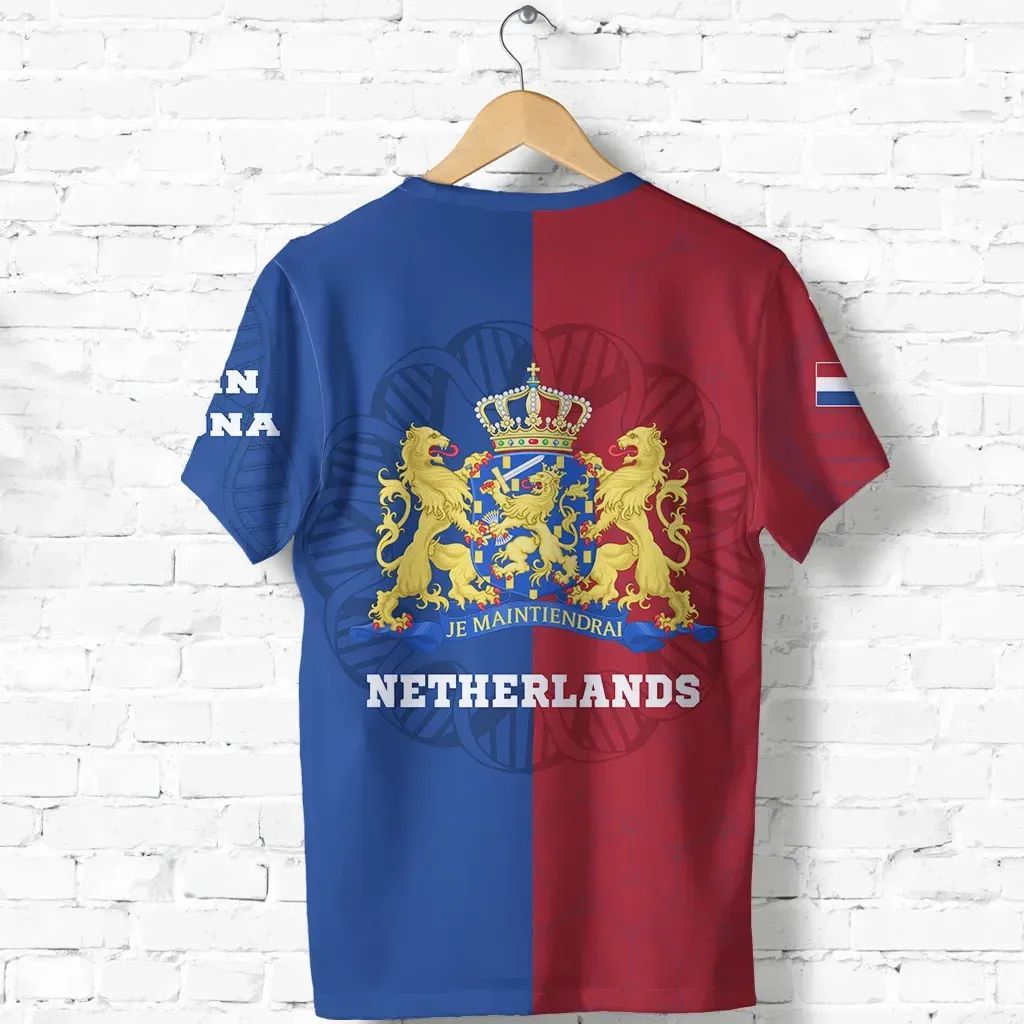 Netherlands Dna T Shirt RLT7 - Wonder Print Shop