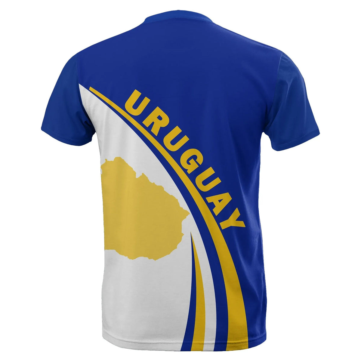 Uruguay Coat Of Arms Up Style T Shirt RLT6 - Wonder Print Shop