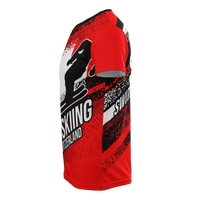 Switzerland T Shirt Switzerland Skiing RLT13 - Wonder Print Shop