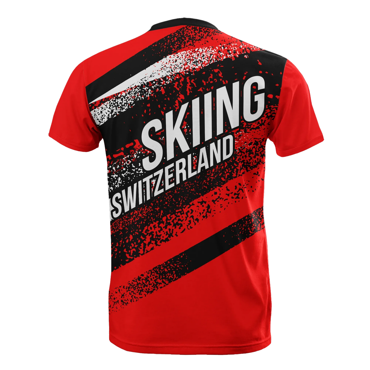 Switzerland T Shirt Switzerland Skiing RLT13 - Wonder Print Shop