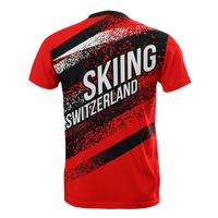 Switzerland T Shirt Switzerland Skiing RLT13 - Wonder Print Shop