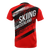Switzerland T Shirt Switzerland Skiing RLT13 - Wonder Print Shop