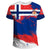 Norway T Shirt Norway Flag Brush RLT7 - Wonder Print Shop