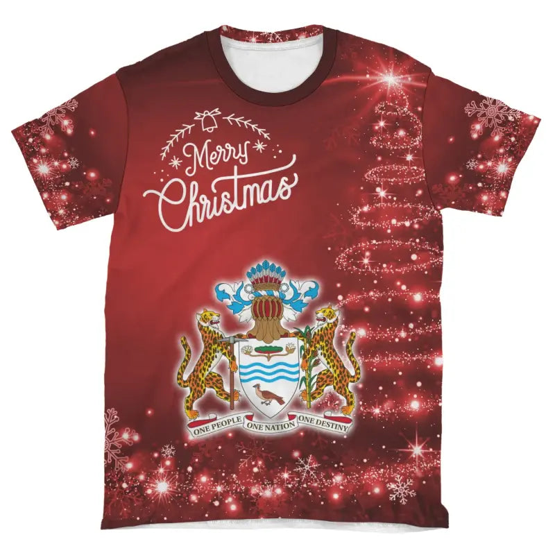 Guyana Christmas T Shirt RLT8 - Wonder Print Shop