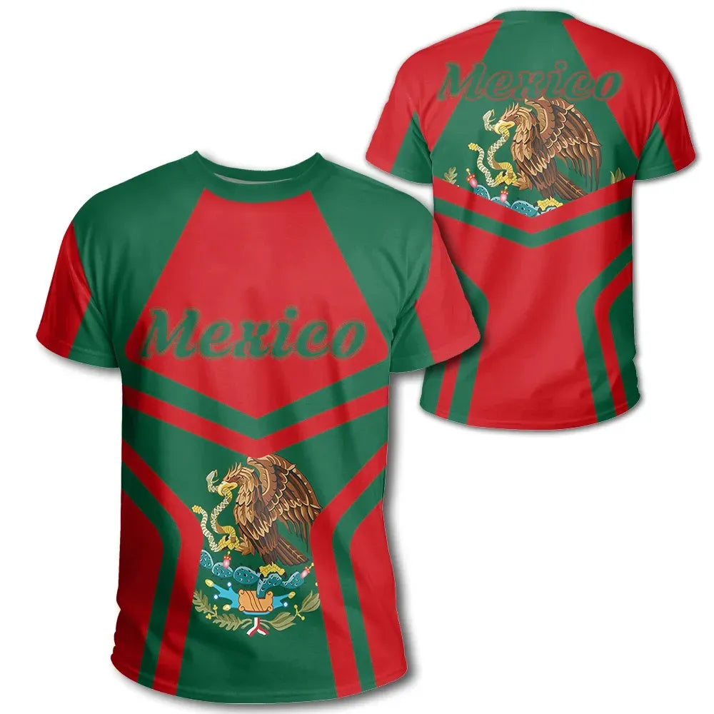 Mexico T Shirt Coat Of Arms My Style RLT13 - Wonder Print Shop