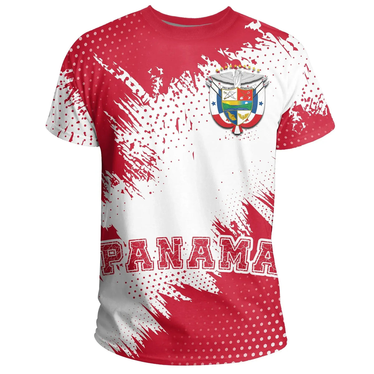 Panama T Shirt Vincent Style Red RLT13 - Wonder Print Shop