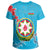 Azerbaijan Christmas Coat Of Arms T Shirt X Style RLT8 - Wonder Print Shop