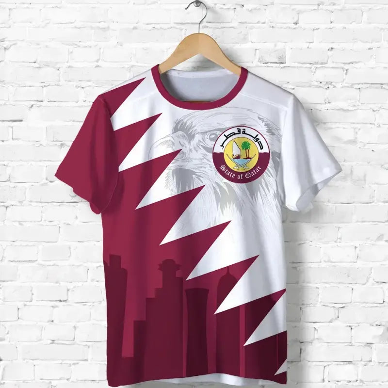 Qatar T Shirt Falcon RLT12 - Wonder Print Shop
