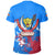 Democratic Reppublic Of Congo Coat Of Arms T Shirt Spaint Style RLT13 - Wonder Print Shop