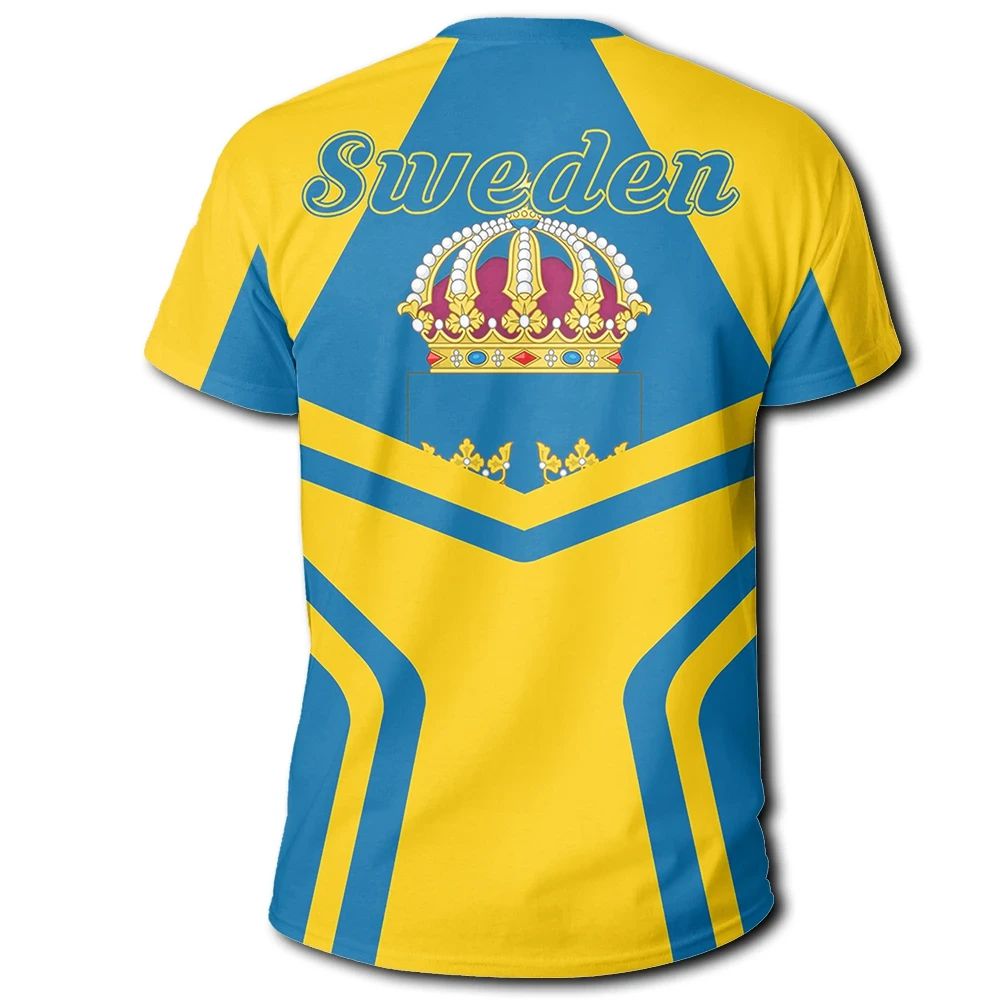 Sweden Coat Of Arms T Shirt My Style RLT7 - Wonder Print Shop
